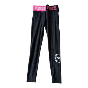 Victorias Secret PINK Colorblock Dog Yoga Leggings 2018
